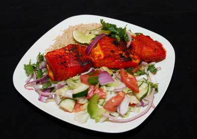 A9 - Salmon Kabob